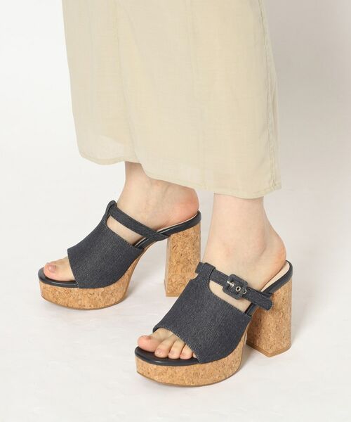 ESPERANZA / エスペランサ サンダル | ミニバックルコルクヒールミュール | 詳細17