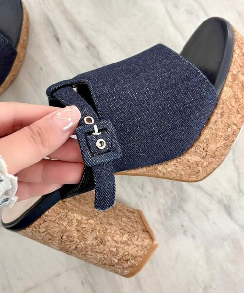 ESPERANZA / エスペランサ サンダル | ミニバックルコルクヒールミュール | 詳細21