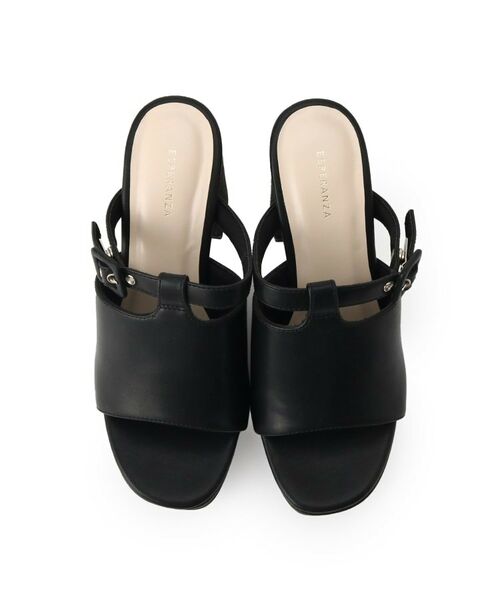 ESPERANZA / エスペランサ サンダル | ミニバックルコルクヒールミュール | 詳細4