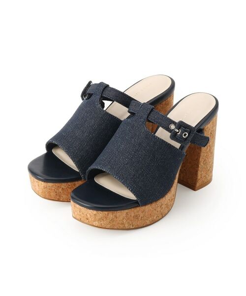 ESPERANZA/エスペランサ ミニバックルミュール ブルー(393) LL(24.5cm-25.0cm) ESPERANZA/エスペランサ ミニバックルミュール ブルー(393) LL(24.5cm-25.0cm)