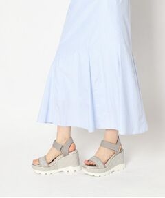 ESPERANZA / エスペランサ サンダル | キルティングウェッジソールスポサン