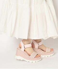 ESPERANZA / エスペランサ サンダル | キルティングウェッジソールスポサン