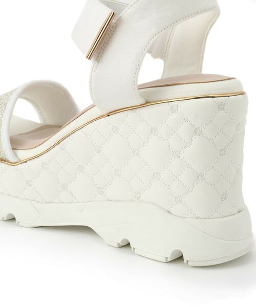 ESPERANZA / エスペランサ サンダル | キルティングウェッジソールスポサン | 詳細11