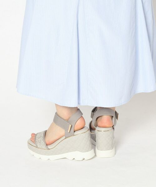ESPERANZA / エスペランサ サンダル | キルティングウェッジソールスポサン | 詳細19