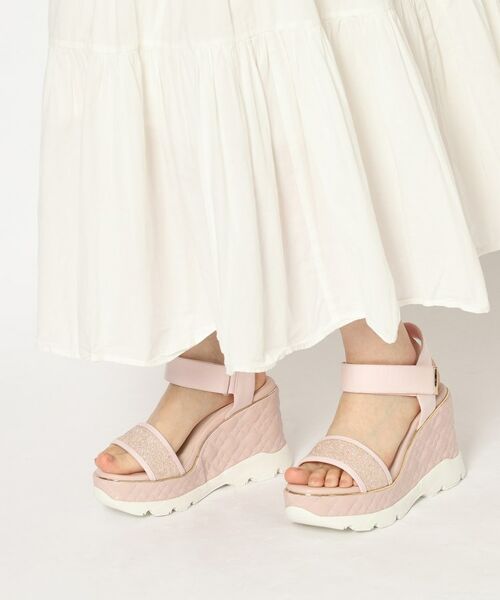 ESPERANZA / エスペランサ サンダル | キルティングウェッジソールスポサン | 詳細26