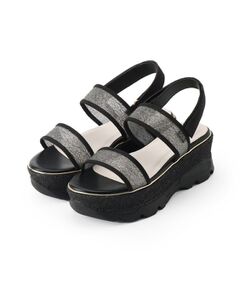 ESPERANZA / エスペランサ サンダル | 厚底ラメスポサン