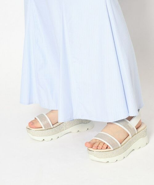 ESPERANZA / エスペランサ サンダル | 厚底ラメスポサン | 詳細12