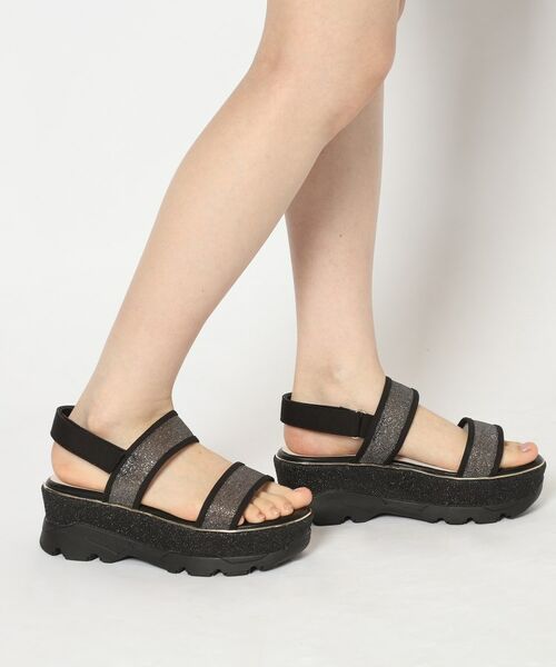 ESPERANZA / エスペランサ サンダル | 厚底ラメスポサン | 詳細15