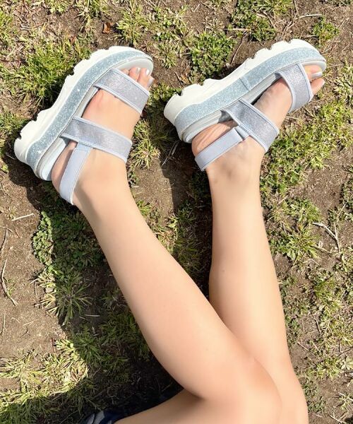 ESPERANZA / エスペランサ サンダル | 厚底ラメスポサン | 詳細21