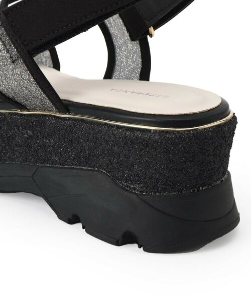 ESPERANZA / エスペランサ サンダル | 厚底ラメスポサン | 詳細7