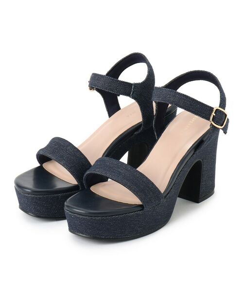 ESPERANZA/エスペランサ アンクルベルトサンダル ブルー(393) L(24.0cm-24.5cm) ESPERANZA/エスペランサ アンクルベルトサンダル ブルー(393) L(24.0cm-24.5cm)