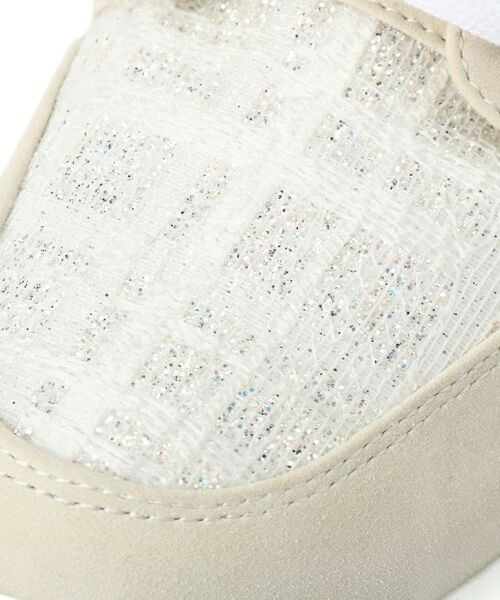 ESPERANZA / エスペランサ スニーカー | ツイード風フラワーベルト厚底スニーカー | 詳細12