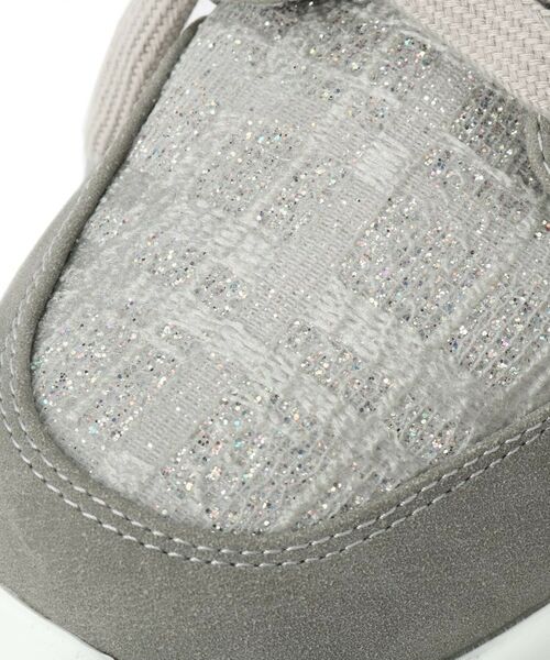 ESPERANZA / エスペランサ スニーカー | ツイード風フラワーベルト厚底スニーカー | 詳細14