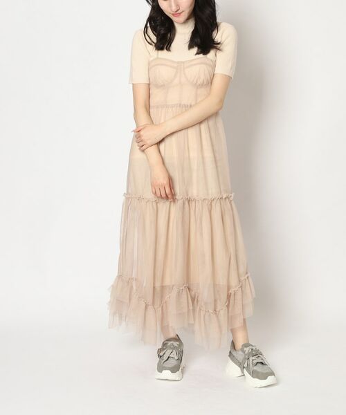 ESPERANZA / エスペランサ スニーカー | ツイード風フラワーベルト厚底スニーカー | 詳細21