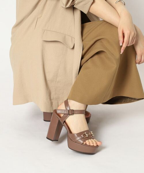 ESPERANZA / エスペランサ サンダル | アッパービット厚底ヒールサンダル | 詳細13