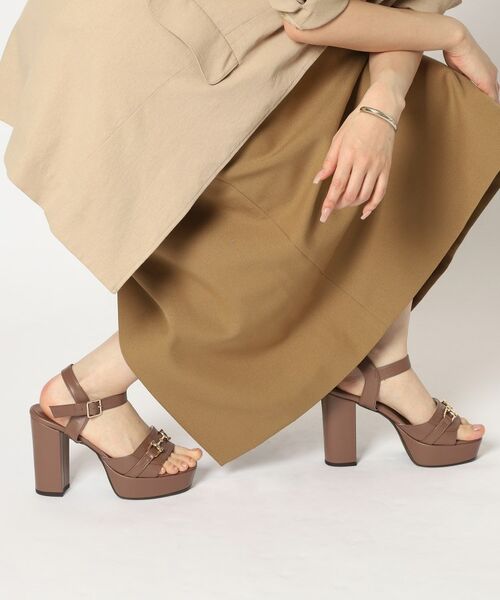 ESPERANZA / エスペランサ サンダル | アッパービット厚底ヒールサンダル | 詳細14