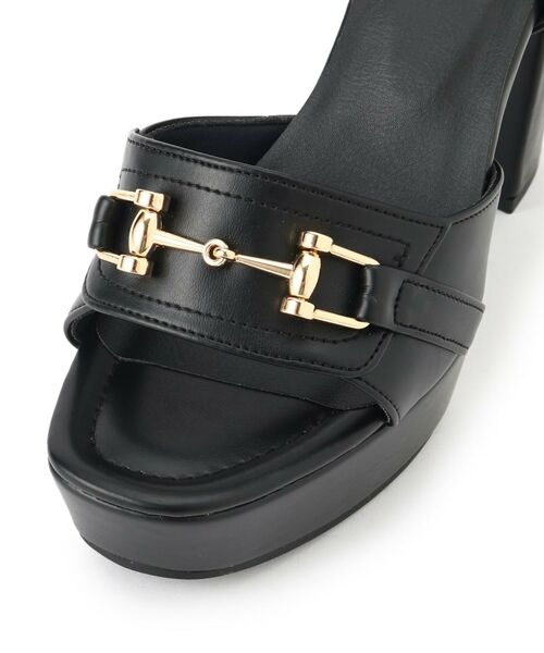 セール】 アッパービット厚底ヒールサンダル （サンダル