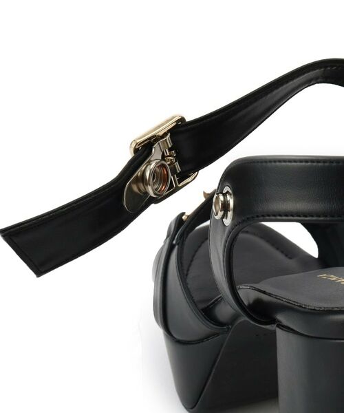 ESPERANZA / エスペランサ サンダル | アッパービット厚底ヒールサンダル | 詳細7