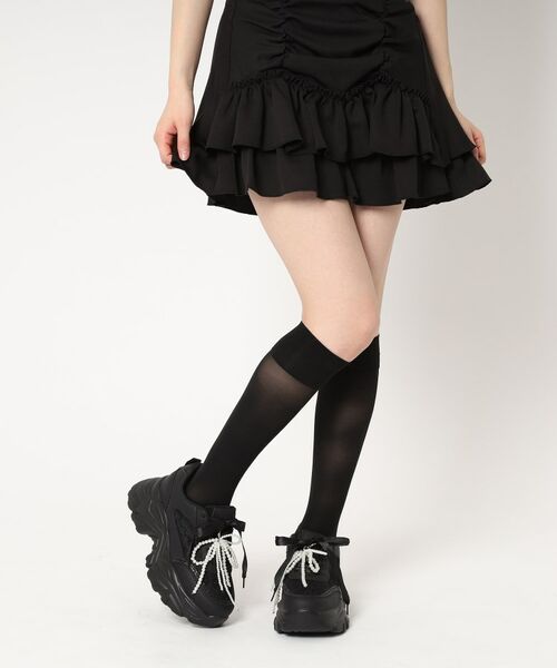 ESPERANZA / エスペランサ スニーカー | 厚底パール調付きレーススニーカー | 詳細18