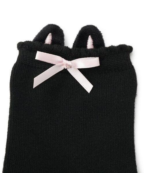 ESPERANZA / エスペランサ ソックス | ネコ耳×サテンリボンソックス | 詳細4