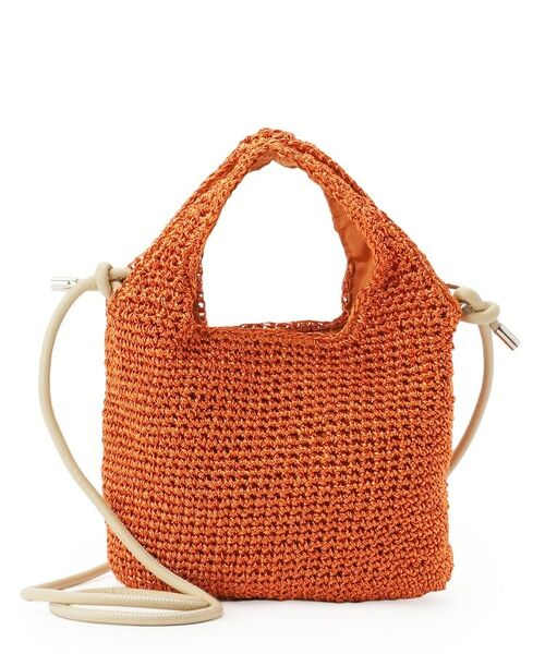 ESPERANZA/エスペランサ メタリックメッシュバッグ オレンジ(067) FREE ESPERANZA/エスペランサ メタリックメッシュバッグ オレンジ(067) FREE