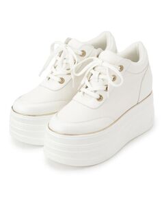 ESPERANZA / エスペランサ スニーカー | ゴールドライン厚底フラットスニーカー