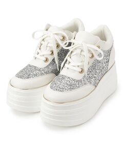 ESPERANZA / エスペランサ スニーカー | ゴールドライン厚底フラットスニーカー