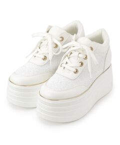 ESPERANZA / エスペランサ スニーカー | ゴールドライン厚底フラットスニーカー