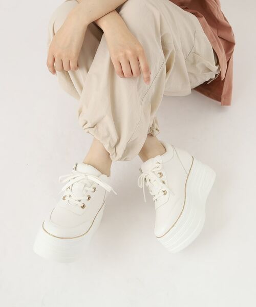 ESPERANZA / エスペランサ スニーカー | ゴールドライン厚底フラットスニーカー | 詳細17