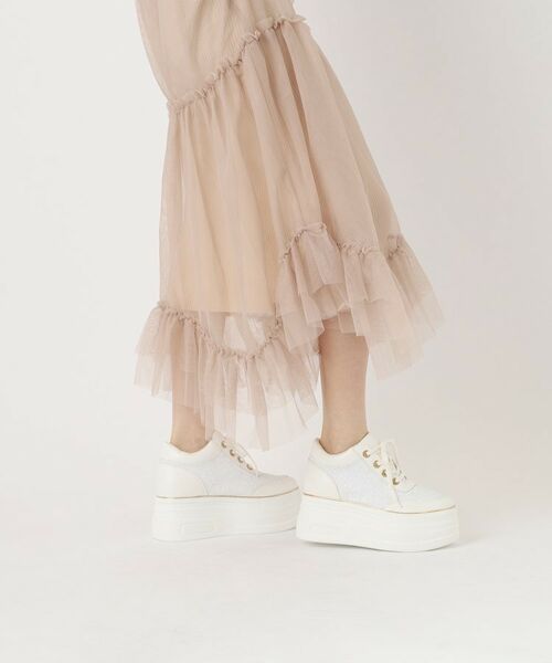 ESPERANZA / エスペランサ スニーカー | ゴールドライン厚底フラットスニーカー | 詳細23