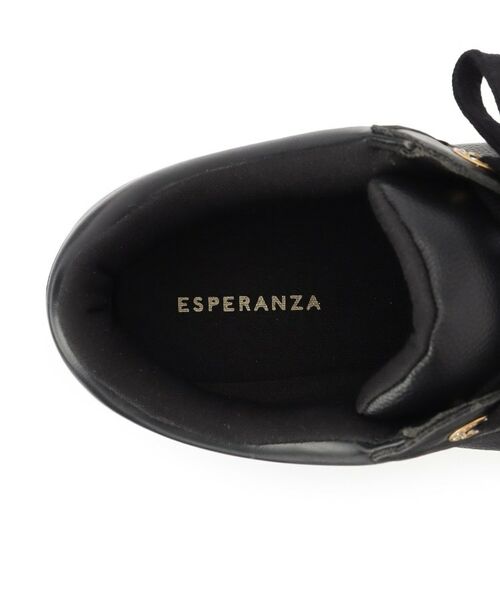 ESPERANZA / エスペランサ スニーカー | ゴールドライン厚底フラットスニーカー | 詳細8