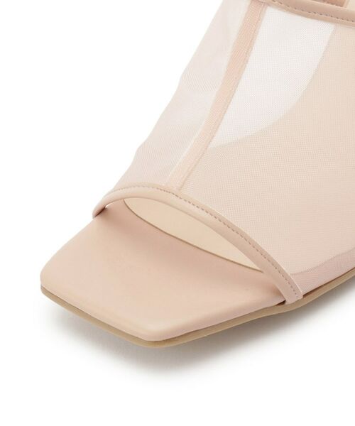 ESPERANZA / エスペランサ サンダル | チュールメッシュクリアヒールミュール | 詳細10