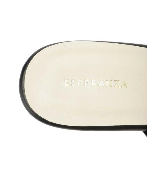 ESPERANZA / エスペランサ サンダル | チュールメッシュクリアヒールミュール | 詳細11