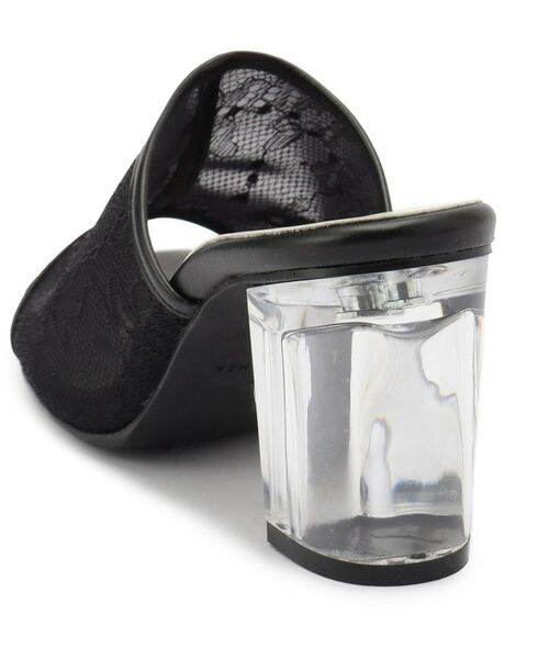 ESPERANZA / エスペランサ サンダル | チュールメッシュクリアヒールミュール | 詳細12