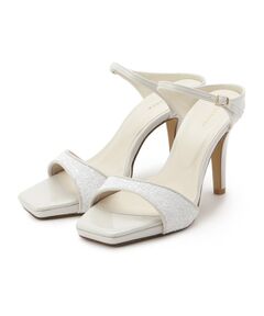 ESPERANZA / エスペランサ サンダル | スクエアトゥグリッターミュール