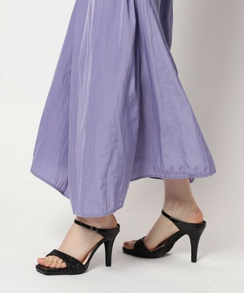 ESPERANZA / エスペランサ サンダル | スクエアトゥグリッターミュール | 詳細15