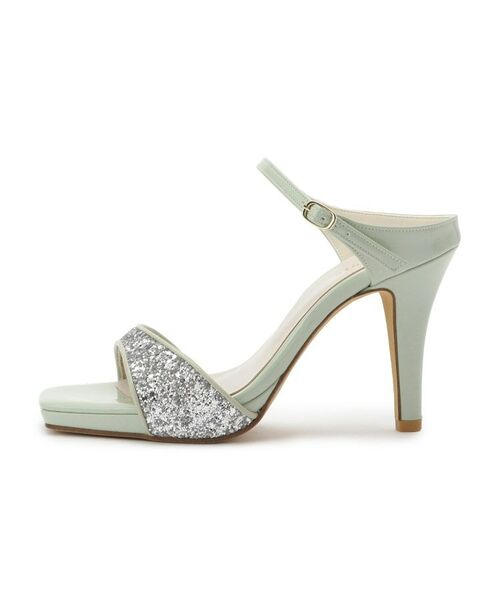 ESPERANZA / エスペランサ サンダル | スクエアトゥグリッターミュール | 詳細4