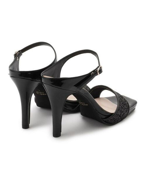 ESPERANZA / エスペランサ サンダル | スクエアトゥグリッターミュール | 詳細5