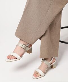 ESPERANZA / エスペランサ サンダル | 配色バックルベルトサンダル
