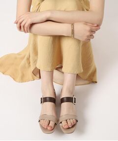 ESPERANZA / エスペランサ サンダル | 配色バックルベルトサンダル