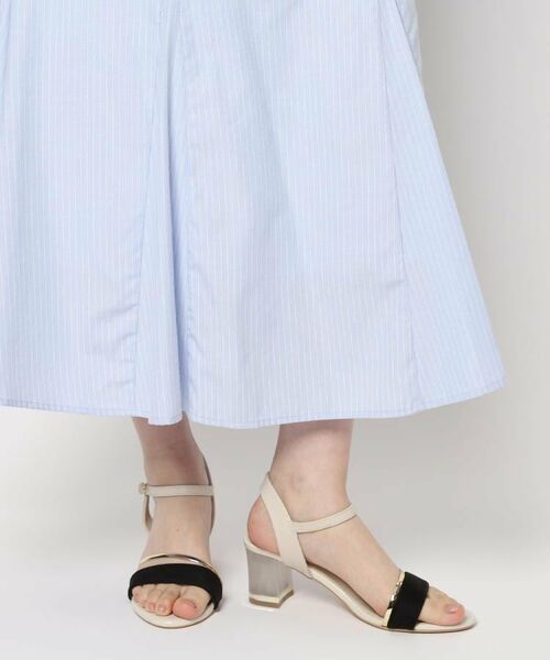 ESPERANZA / エスペランサ サンダル | カラーヒールサンダル(ブラック(019))