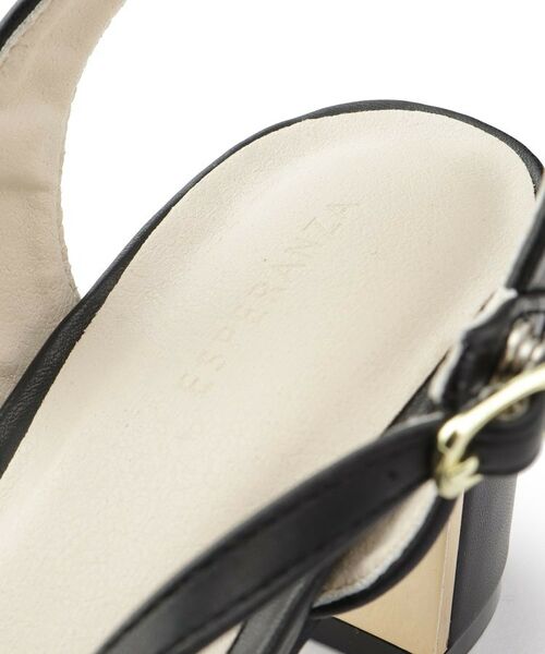 ESPERANZA / エスペランサ サンダル | プレートヒールクロスベルトサンダル | 詳細17