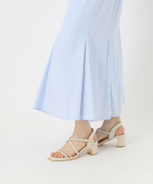 ESPERANZA / エスペランサ サンダル | プレートヒールクロスベルトサンダル | 詳細8