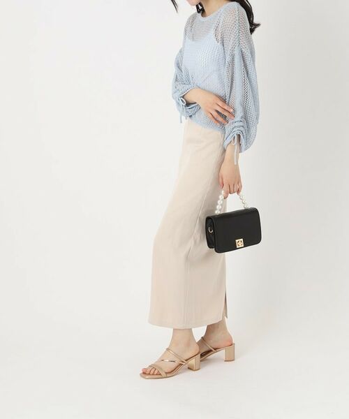 ESPERANZA / エスペランサ サンダル | ゴールドラインプレートヒールミュール | 詳細22