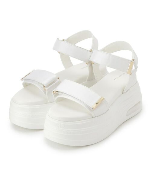 ESPERANZA/エスペランサ 厚底フラットスポサン アイボリー(004) LL(24.5cm-25.0cm) ESPERANZA/エスペランサ 厚底フラットスポサン アイボリー(004) LL(24.5cm-25.0cm)