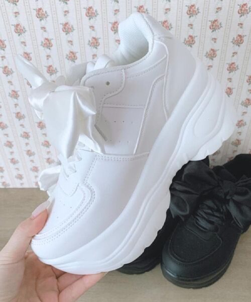 ESPERANZA / エスペランサ スニーカー | 厚底リボン取り外し可スニーカー | 詳細3