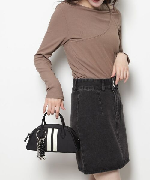 ESPERANZA / エスペランサ ショルダーバッグ | スポーティサテンミニボストンバッグ | 詳細10