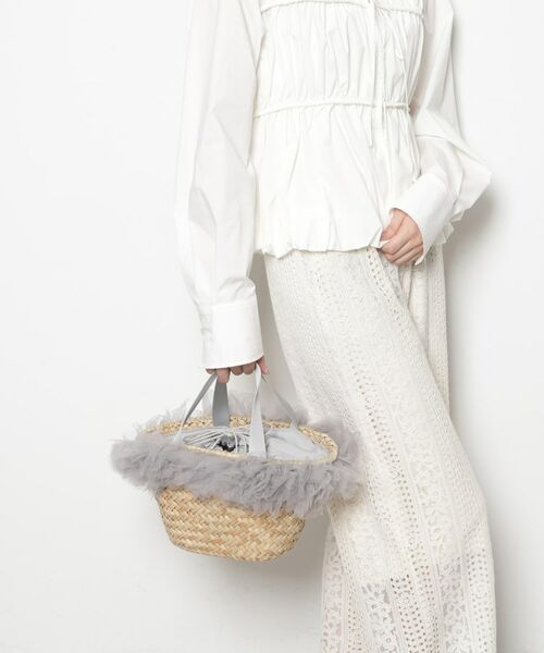 ESPERANZA / エスペランサ ハンドバッグ | チュールフリンジカゴバッグ | 詳細13