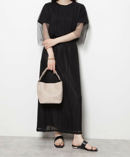 ESPERANZA / エスペランサ ショルダーバッグ | 2WAYチェーン編みハンドルショルダーバッグ | 詳細14