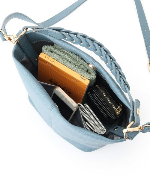 ESPERANZA / エスペランサ ショルダーバッグ | 2WAYチェーン編みハンドルショルダーバッグ | 詳細8